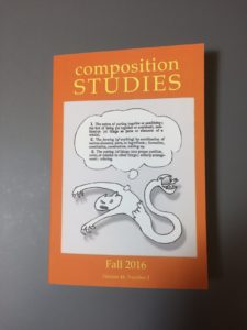 Cover of composition Studies.